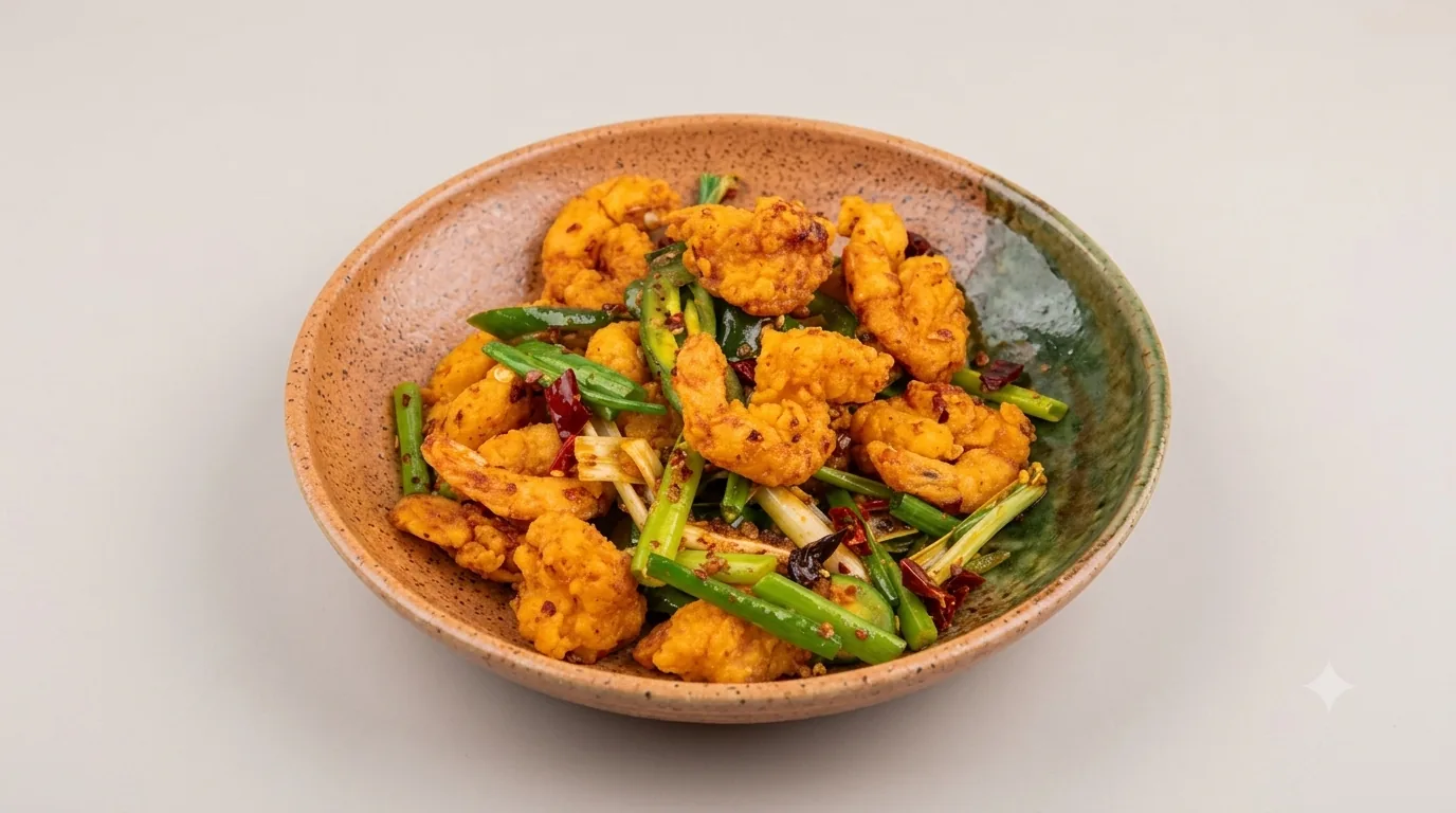 Hot Butter Prawns